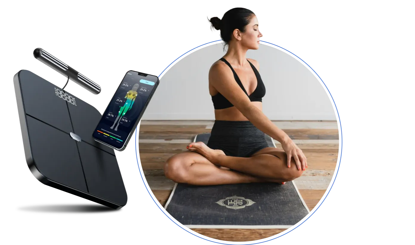 how Hume Health Body Pod Scale works